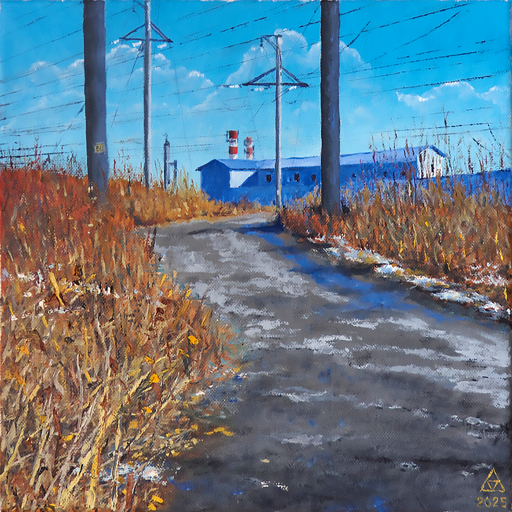 2025, 30х30, х.м.