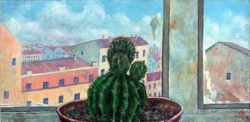 1999. Холст, масло. 20х55