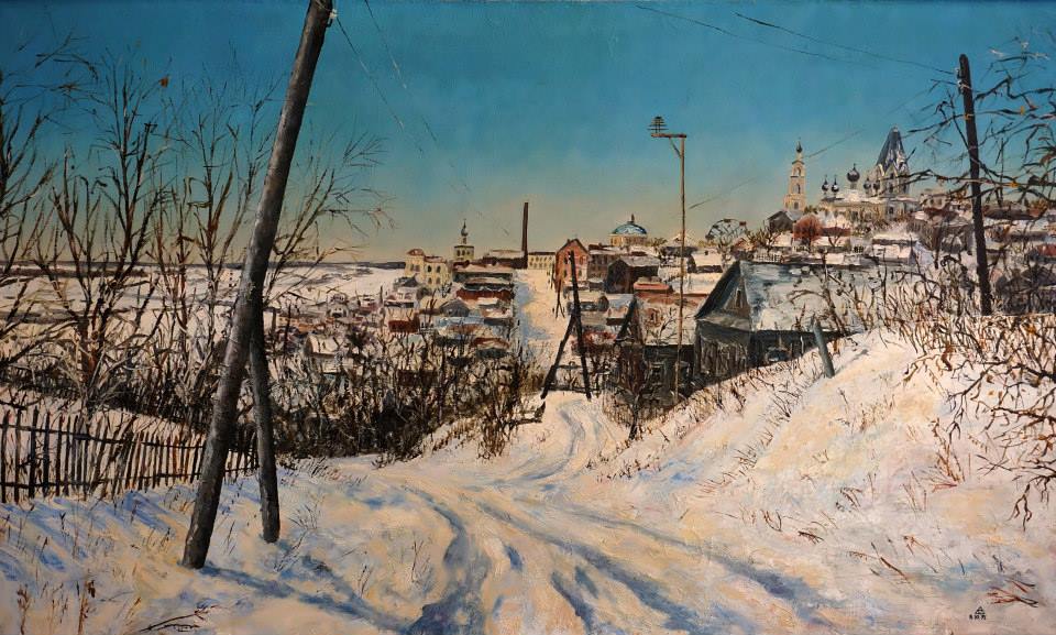 1991. Холст, масло. 77х128