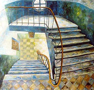 1995. Холст, пастель, масло. 60х60