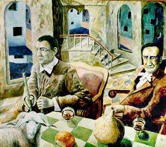 1988. Двп, масло. 87х100