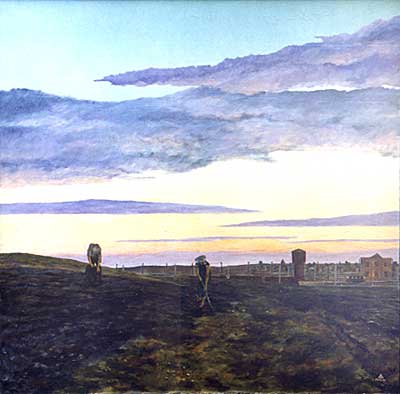 1991. Холст, масло. 100х100