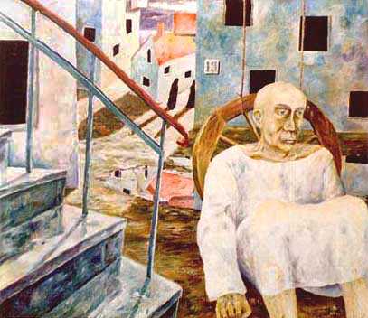 1989. Двп, масло. 77х89